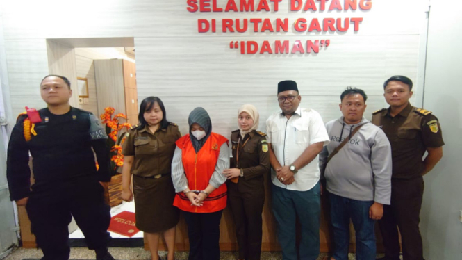 Dua Bulan DPO, Mantan Kades di Garut Ditangkap di Semarang Jateng