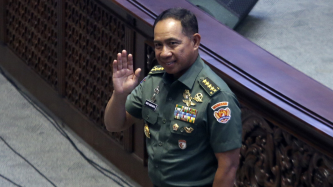 Rapat Paripurna DPR Pengesahan Panglima TNI Jenderal Agus Subiyanto