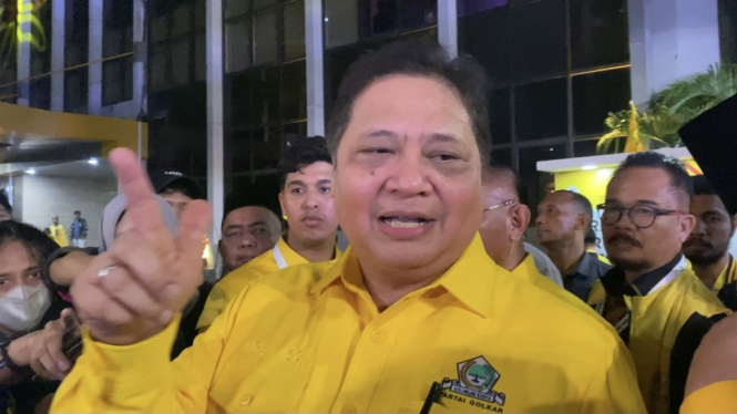  Ketua Umum Partai Golkar Airlangga Hartarto.