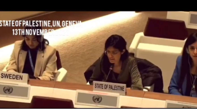 Diplomat Prempuan Palestina 