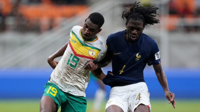 Prancis U-17 vs Senegal U-1