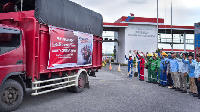 Pertamina sediakan Pertamax Turbo dan Avgas dukung Aquabike Danau Toba 2023