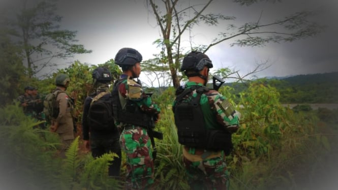 VIVA Militer: Pasukan Yonif 411 Pandawa Kostrad di Kenyam, Nduga.