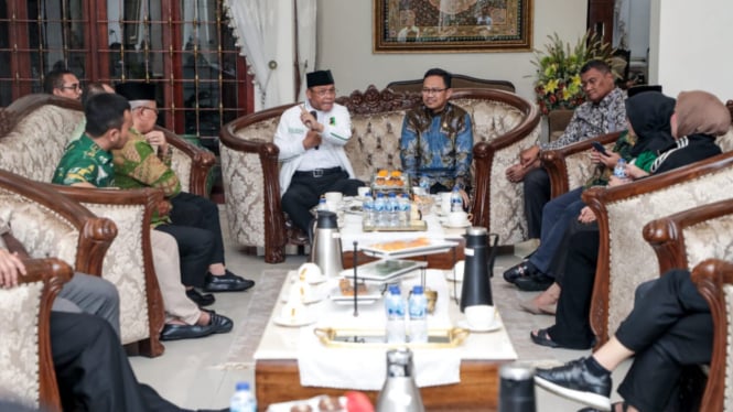 Plt Ketum PPP Muhamad Mardiono bertemu ketua DPW se-Indonesia Timur