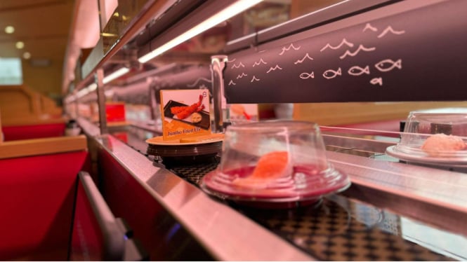 Conveyor Belt Sushi  Nomor 1 di Jepang 