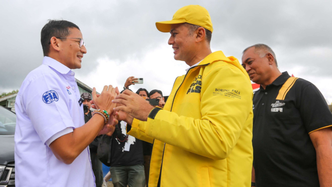 Menparekraf RI, Sandiaga Uno dan Musa Rajekshah