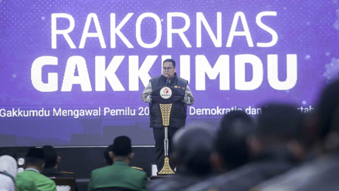 Ketua Bawaslu RI Rahmat Bagja, Rakornas Gakkumdu