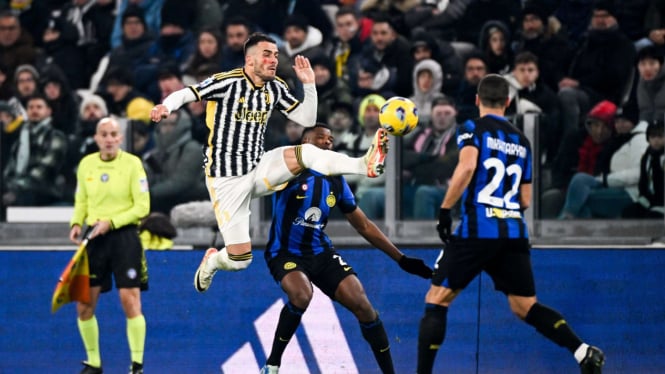 Duel Juventus vs Inter Milan