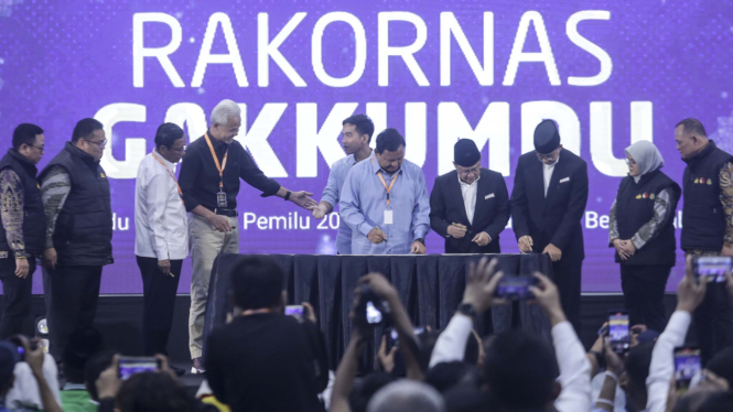 Rakornas Gakkumdu Bawaslu RI Jelang Kampanye Pemilu 2024