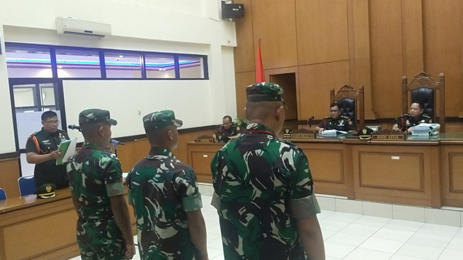 VIVA Militer: Oditur Militer II-07 Jakarta bacakan tuntutan perkara Imam Masykur