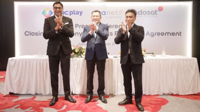 Indosat Ooredoo Hutchison (IOH), melalui brand/merek Indosat HiFi, resmi mengakuisisi MNC Play.