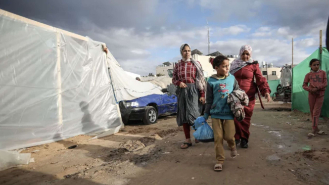 Pengungsi Palestina ingin melihat gencatan senjata permanen di Jalur Gaza