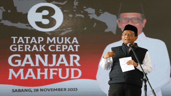 Cawapres Mahfud MD kampanye di Aceh