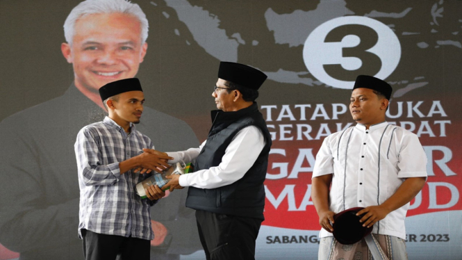 Cawapres Mahfud MD kampanye di Aceh