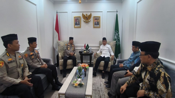 Kaops Nusantara Cooling System &#40;NCS&#41; bertemu Ketua PBNU  KH Yahya Cholil Staquf