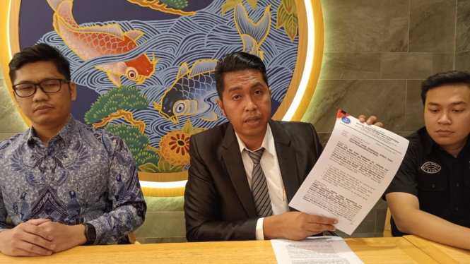 Kuasa hukum pemegang saham PT Okinawa Sushi Martin Lukas Simanjuntak 