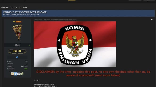 KPU Dibobol Hacker