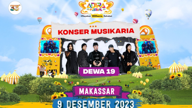 Adira Festival hadir di Makassar, 09 Desember 2023