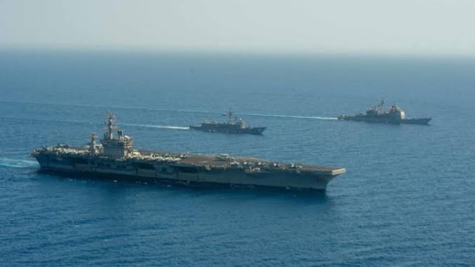 VIVA Militer: Armada tempur Angkatan Laut Amerika Serikat