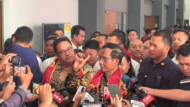 Mahfud MD di Universitas Budhi Dharma, Kecamatan Karawaci, Kota Tangerang