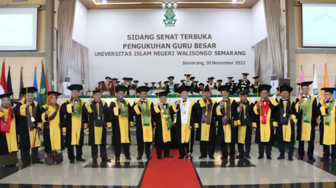 UIN Walisongo Kukuhkan 15 Guru Besar Serentak