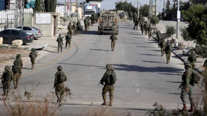 Tentara Israel menduduki Tepi Barat, Palestina