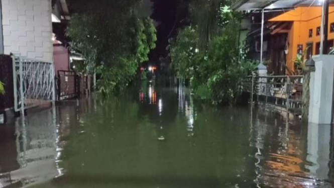 Banjir di Pondok Tirta Mandala, Cilodong, Depok 