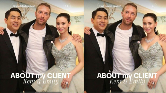 Pasangan Pengantin yang Hadirkan Coldplay di Pernikahan Mereka