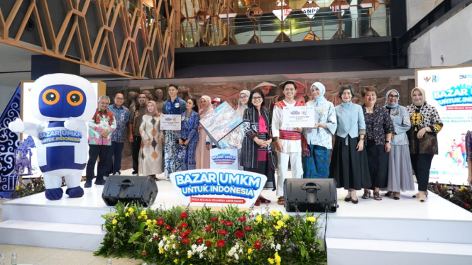 Keikutsertaan BRI di “Bazar UMKM untuk Indonesia”