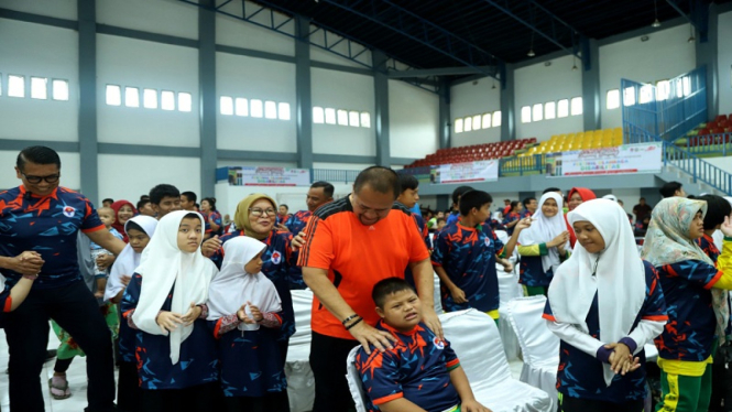 Festival Olahraga Disabilitas di Kota Medan