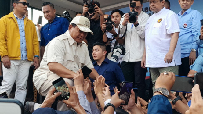 Prabowo hadiri acara Konsolidasi Tokoh Agama Masyarakat (Togamas) di Tasikmalaya