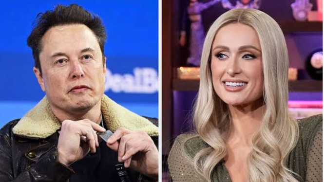 Elon Musk dan Paris Hilton