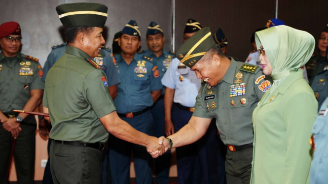 VIVA Militer: Panglima TNI pimpin upacara laporan Kenaikan Pangkat 37 Pati TNI