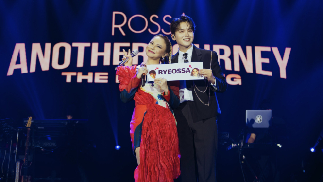 Rossa dan Ryeowook Super Junior.