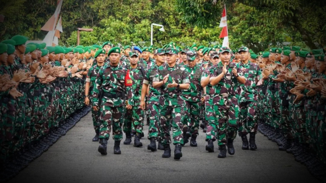 VIVA Militer: Pasukan Yonif 116 Garda Samudra bersiap gerak ke Papua.