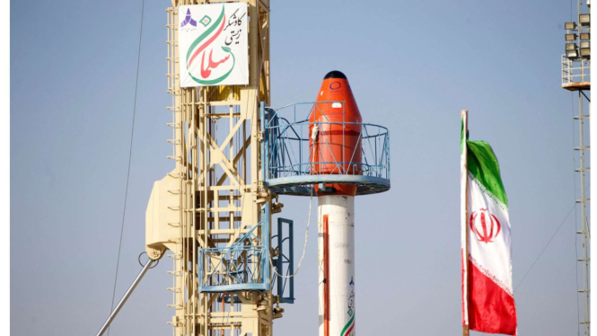 Iran kirimkan hewan ke luar angkasa.