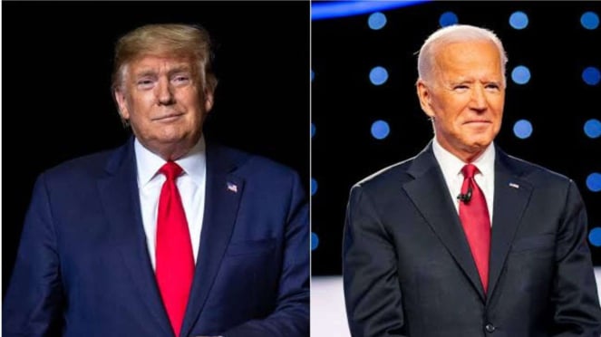 Donald Trump dan Joe Biden