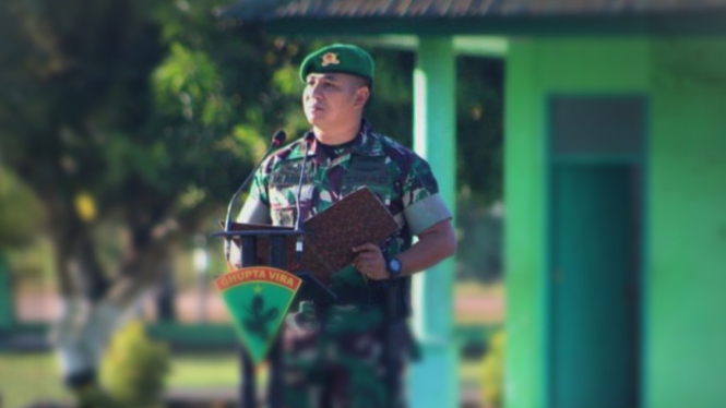 VIVA Militer: Almarhum Kapten Inf Muhammad Rayhan, Wadan Yonif 757/GV