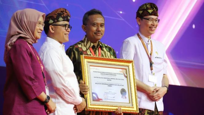 Bea Cukai Banten raih penghargaan