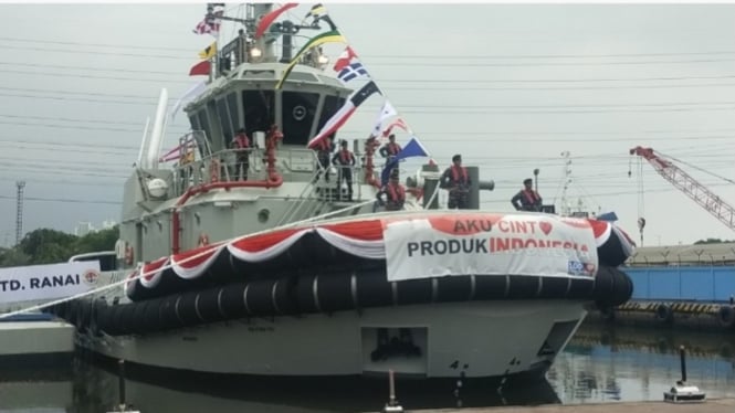 VIVA Militer: Alutsista terbaru TNI AL Kapal Tunda TD. Ranai