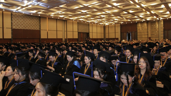 Wisuda Universitas Prasetiya Mulya.