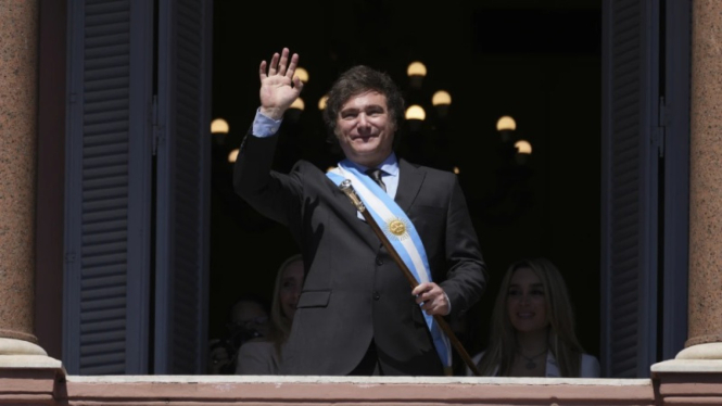 Presiden Baru Argentina Javier Milei.