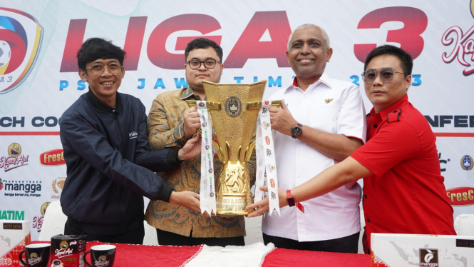 Opening Ceremony Liga 3 di Stadion Canda Bhirawa Kabupaten Kediri