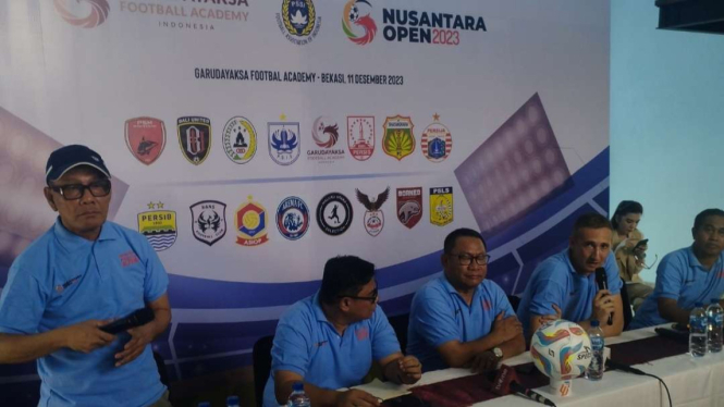 Konferensi pers Nusantara Open 2023