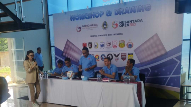 Konferensi pers Nusantara Open 2023