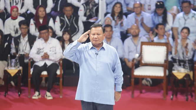 Usai Debat Perdana, Warganet Nilai Prabowo Sebagai Capres Paling Jujur
