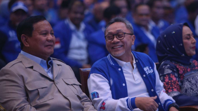 Zulkifli Hasan dan Prabowo