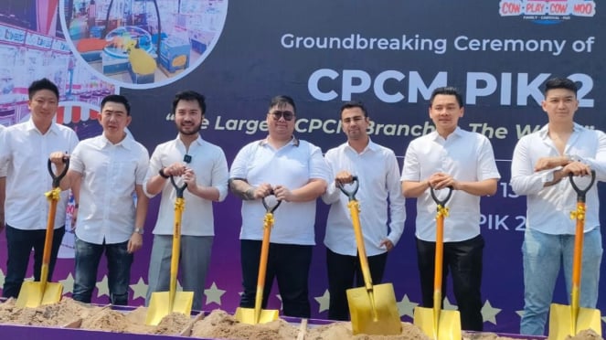 Raffi Ahmad dan Rudy Salim Bangun Arcade Game CPCM Indonesia di PIK 2
