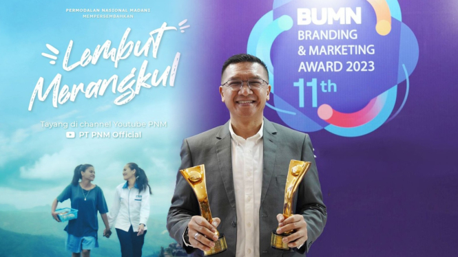 PNM raih anugerah dari BUMN Branding & Marketing Awards (BBMA) 2023
