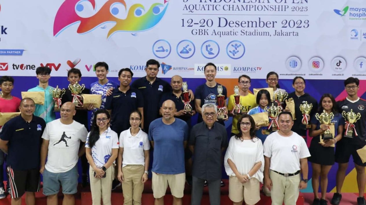 Millennium Aquatic Jakarta Juara 8 Kali Kejurnas IOAC 2023